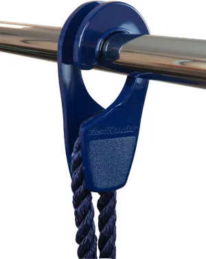  25 Blue - The Original Single Handed Boat Fender Hanger - Made from UV Resistant Plastic - Sold in Pairs