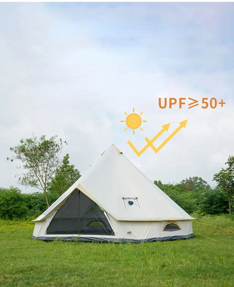 6 8 10 Person Mountaineering Car Glamping Yurt Family Sun Shelter Travel Awning Hiking Canopy Beach Relief Outdoor Camping Tent