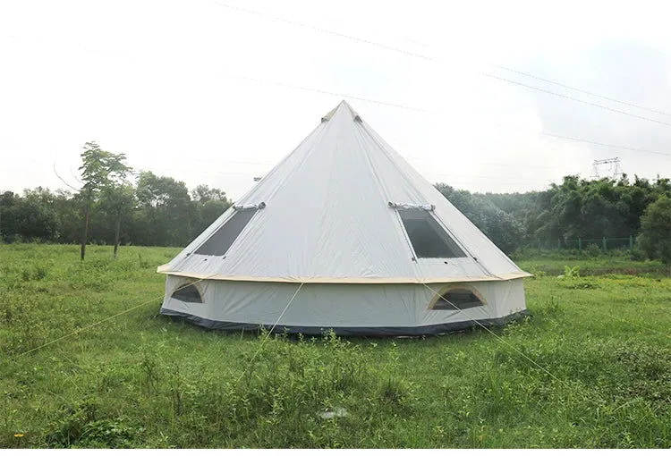 6 8 10 Person Mountaineering Car Glamping Yurt Family Sun Shelter Travel Awning Hiking Canopy Beach Relief Outdoor Camping Tent