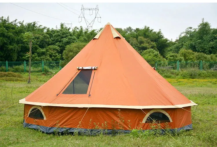6 8 10 Person Mountaineering Car Glamping Yurt Family Sun Shelter Travel Awning Hiking Canopy Beach Relief Outdoor Camping Tent