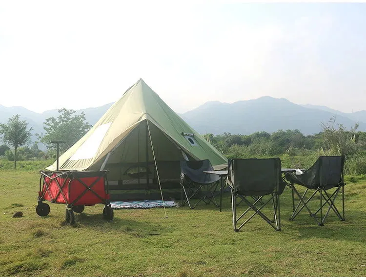 6 8 10 Person Mountaineering Car Glamping Yurt Family Sun Shelter Travel Awning Hiking Canopy Beach Relief Outdoor Camping Tent