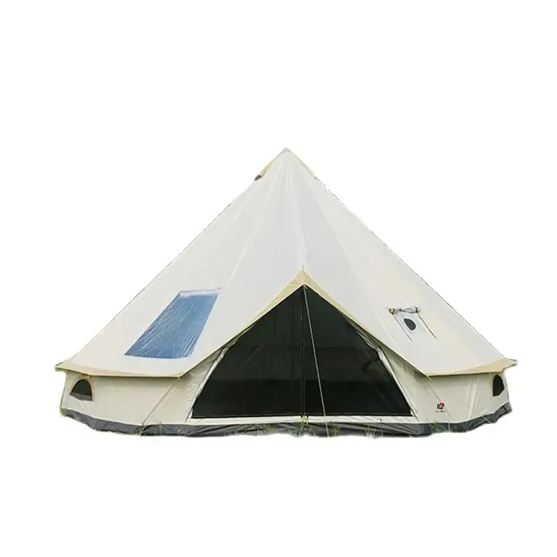6 8 10 Person Mountaineering Car Glamping Yurt Family Sun Shelter Travel Awning Hiking Canopy Beach Relief Outdoor Camping Tent