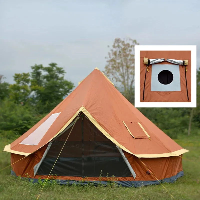 6 8 10 Person Mountaineering Car Glamping Yurt Family Sun Shelter Travel Awning Hiking Canopy Beach Relief Outdoor Camping Tent