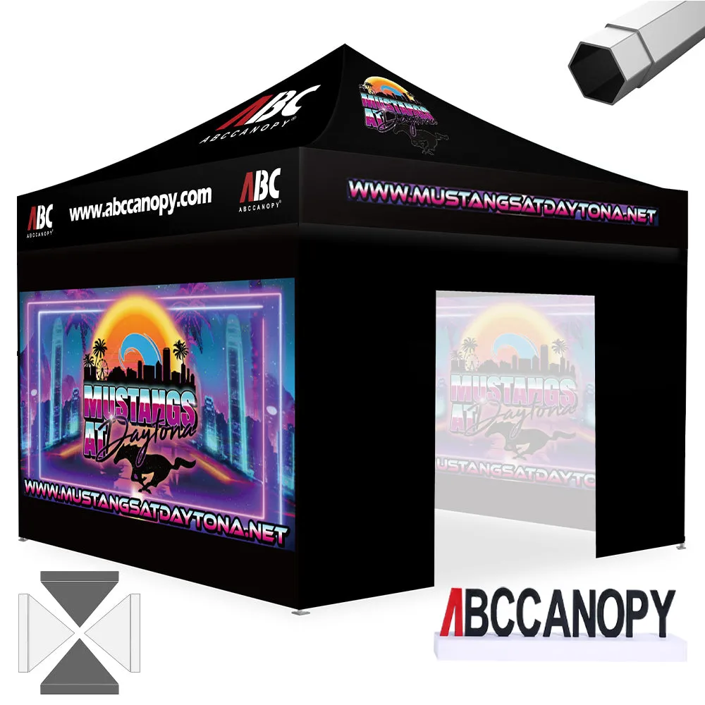 ABCCANOPY S1 S2 Premium 10x10/10x15/10x20 Custom Canopy (Brand Union)