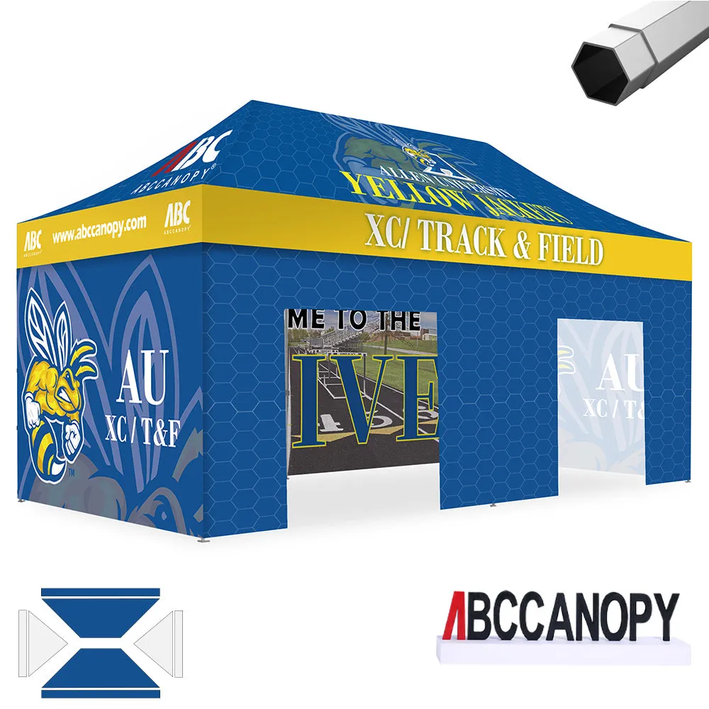 ABCCANOPY S1 S2 Premium 10x10/10x15/10x20 Custom Canopy (Brand Union)