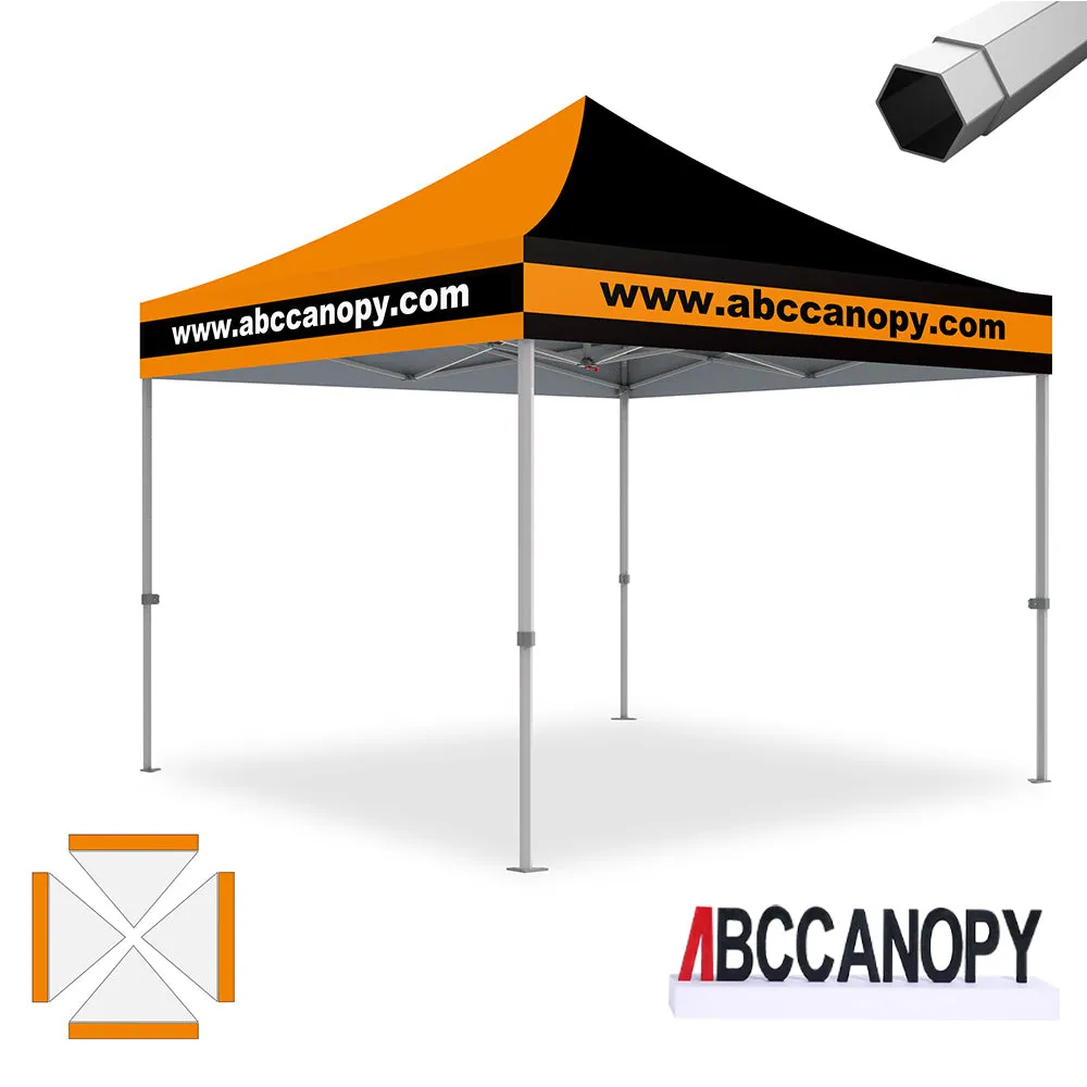 ABCCANOPY S1/S2/S3 Professional Super Duty Aluminum 10x10 Custom Canopy Tent
