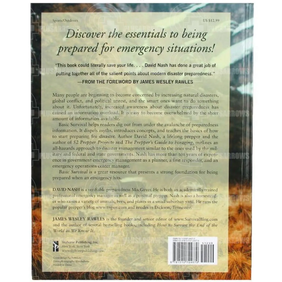 Basic Survival A Beginner’s Guide Book by David Nash