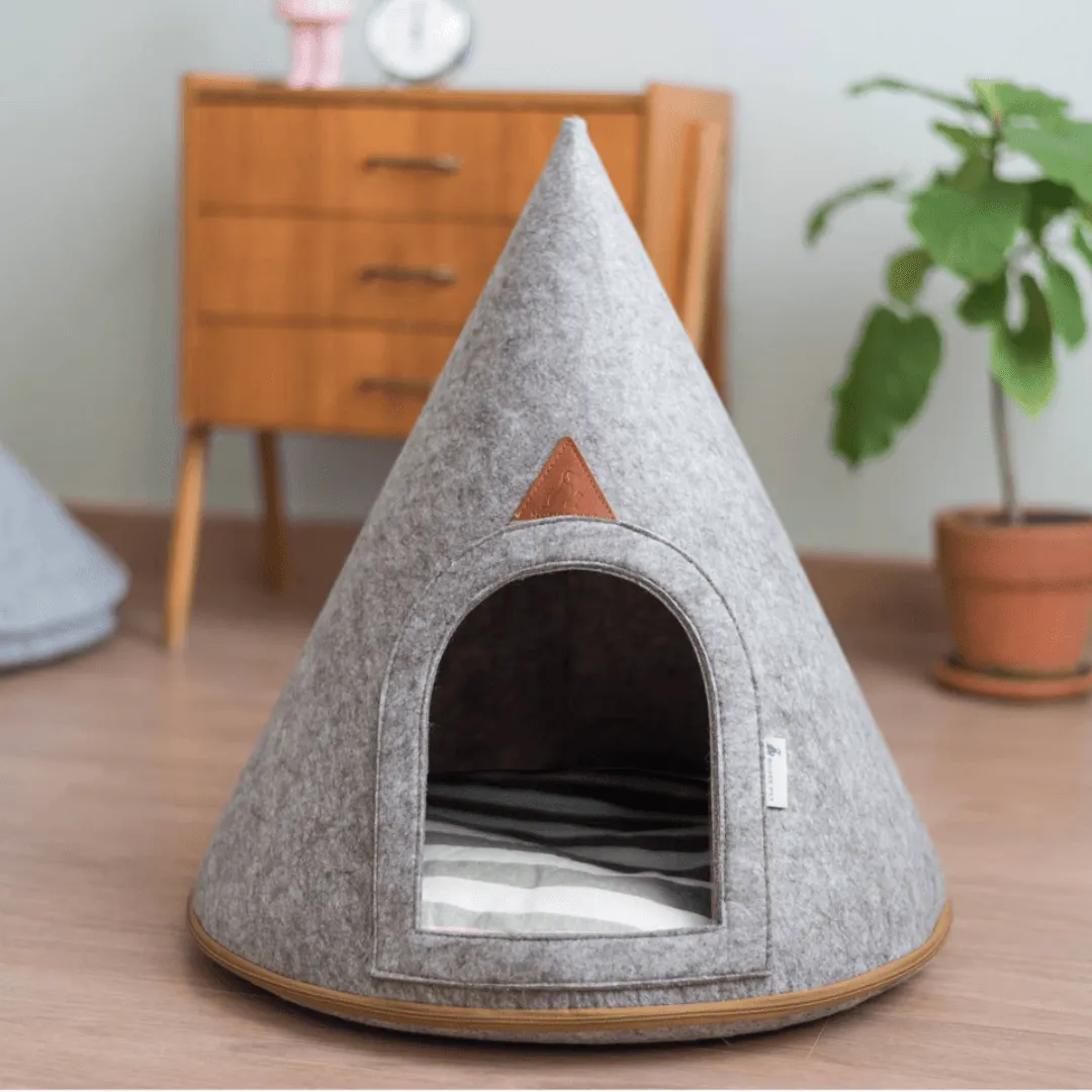 Bella Pet Cave (XS) Gray