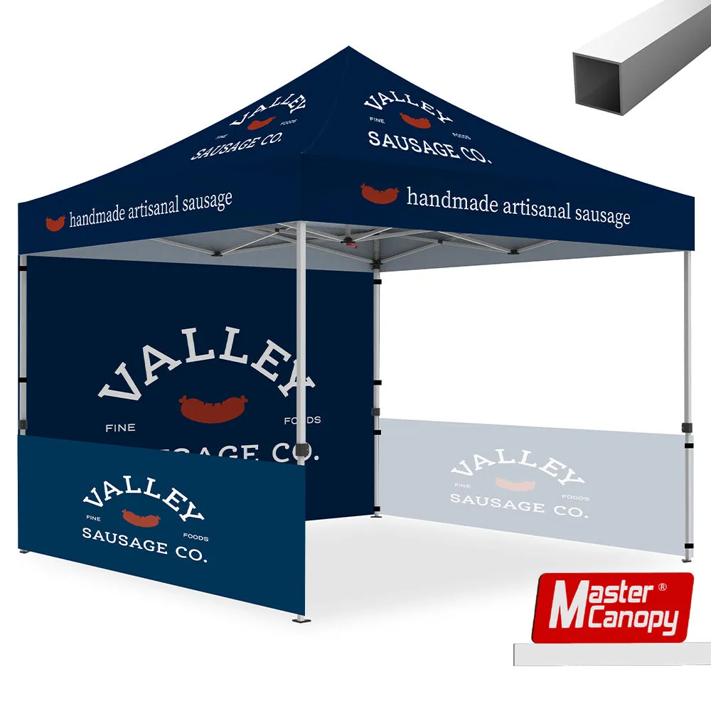 Commercial Series- Custom 10x10 Deluxe Easy Pop-up Personalized Canopy Tent