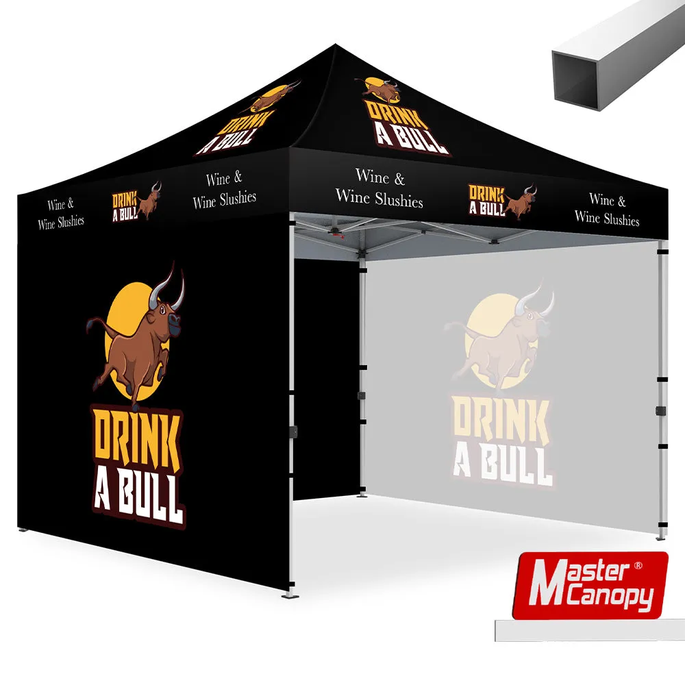 Commercial Series- Custom 10x10 Deluxe Easy Pop-up Personalized Canopy Tent