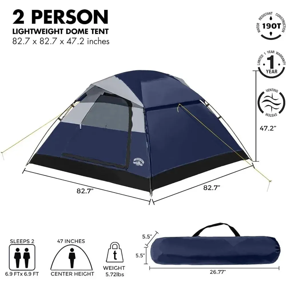 Easy Setup for Camp Outdoor Naturehike Tent 4/6 Person Family Dome Tent with Removable Rain Fly Cool Camping Gear