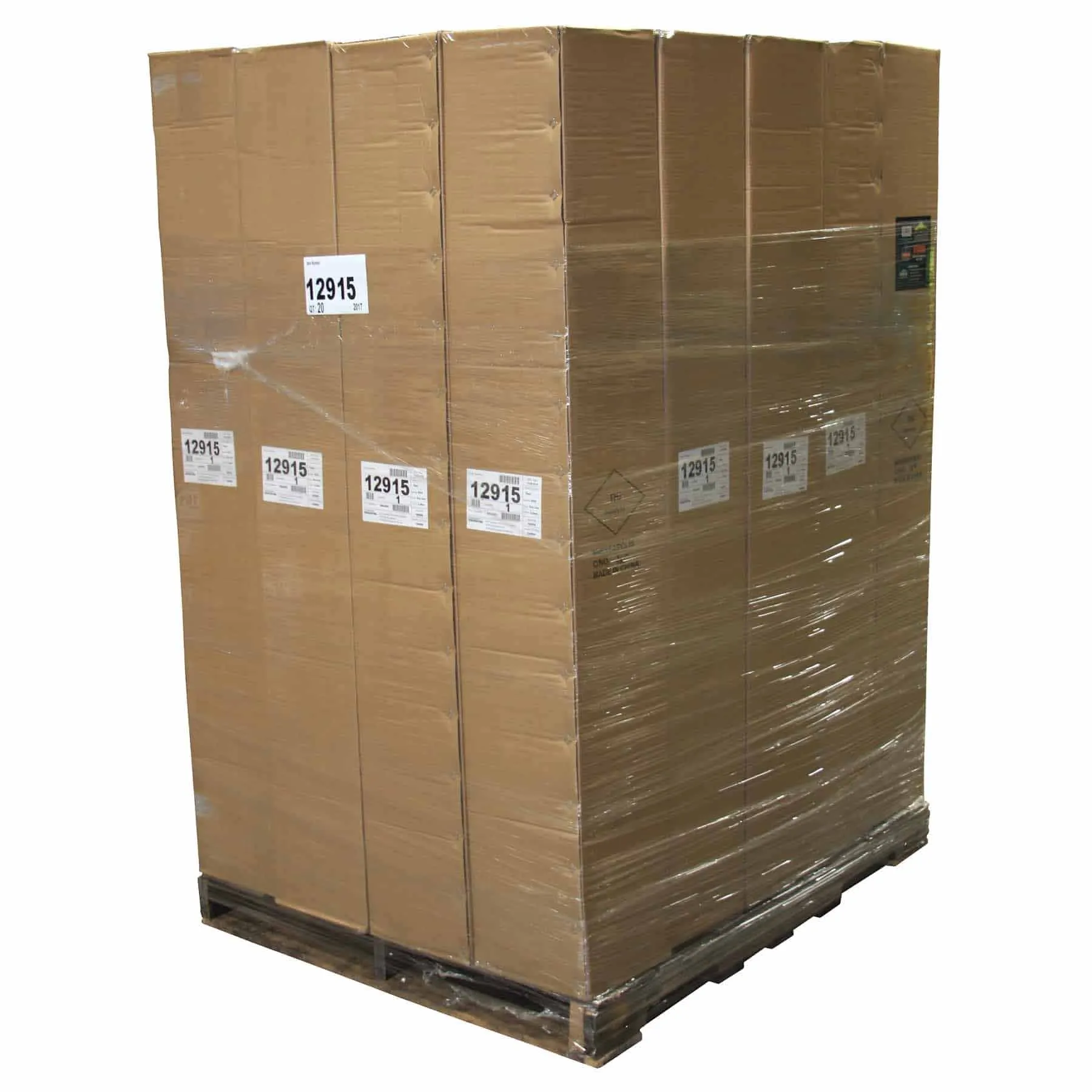 Ergodyne 12915-PALLET 6015 Pallet of 10 Lime Heavy-Duty Pop-Up Tent - 10ft x 20ft