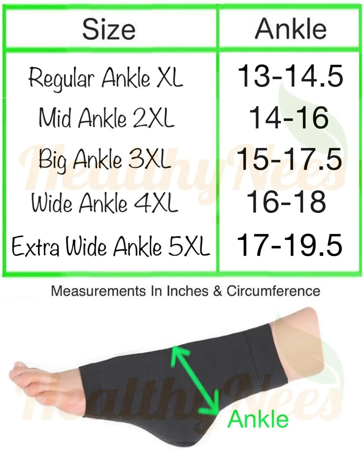 Extra Wide Ankle Big Feet 20-30 mmHg Compression Swelling Foot Pain Circulation Plus Size Sock Open Toe Sleeve (Beige, Wide Ankle 4XL)