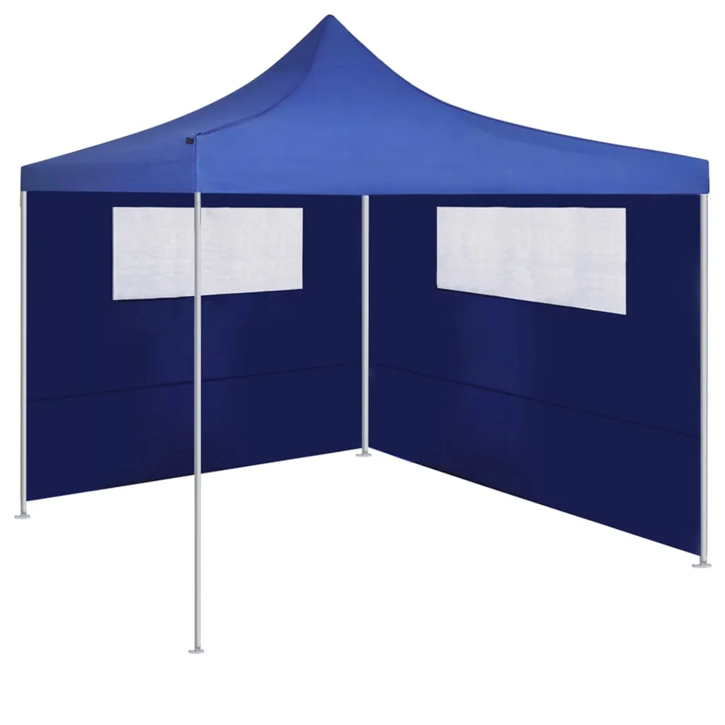 Gazebo Sidewall with Windows 6x2 m Blue