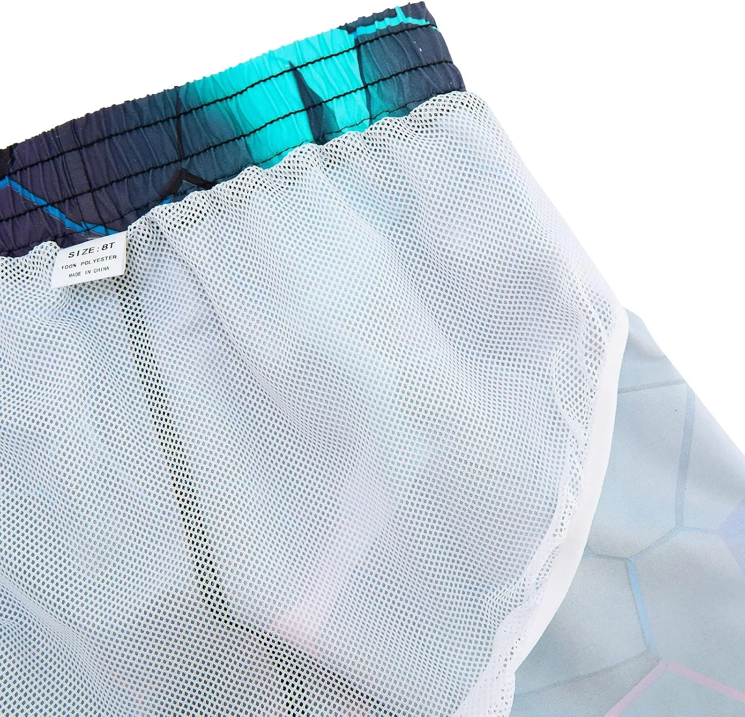 Idgreatim Teens Boys Swim Trunks Quick Dry Beach Swimwear UPF 50  Board Shorts with Mesh Lining 6-14 Years