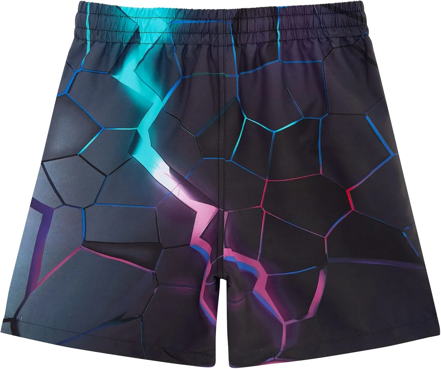Idgreatim Teens Boys Swim Trunks Quick Dry Beach Swimwear UPF 50  Board Shorts with Mesh Lining 6-14 Years