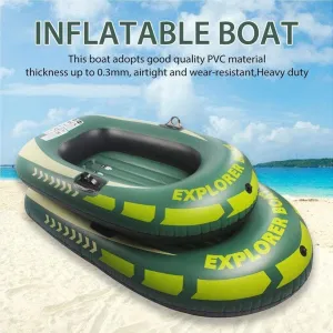 Inflatable Rafts for Adults, Inflatable Boat for Pool with Oars, Inflatable Boat with Oars and Pump,Little Raft Kayak Fishing Dinghy