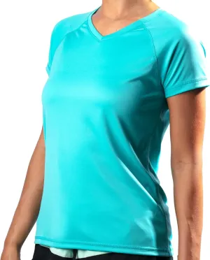 Kanu Surf Women's Plus-Size Solid UPF 50  Swim Shirt Rashguard
