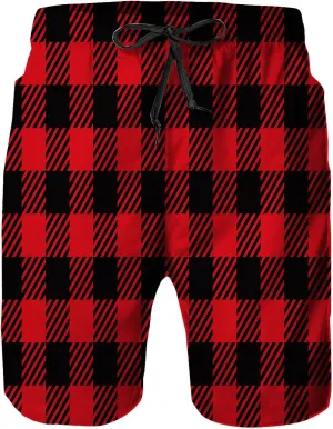 Mens Swim Trunks with Mesh Lining,9 Inch Quick Dry Board Shorts Bathing Suit Swimsuit Beach Pants Swimwear