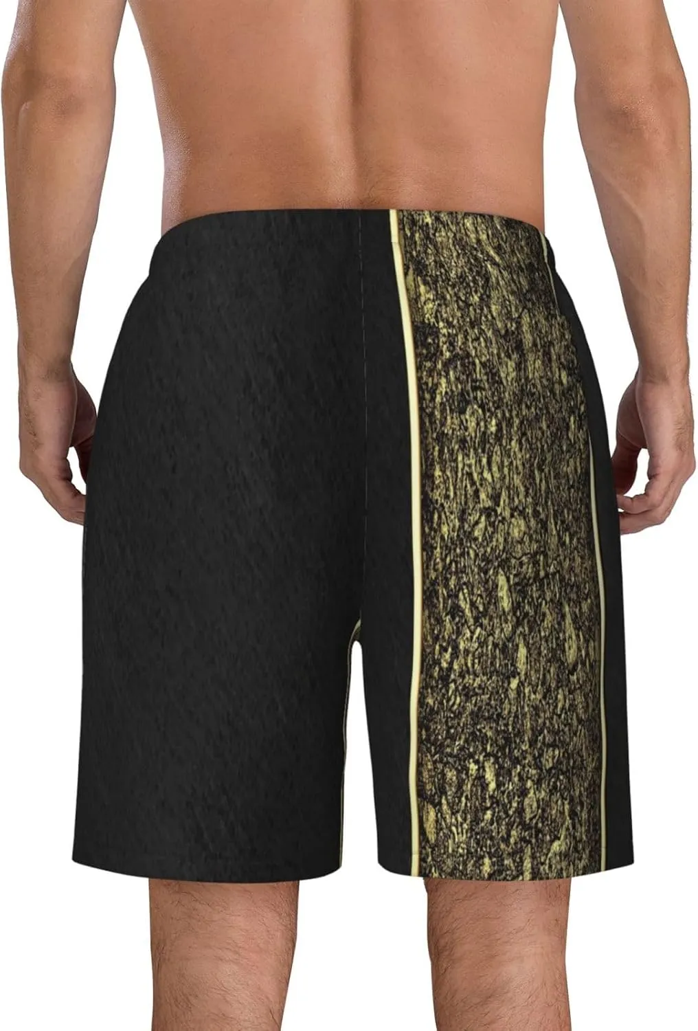 Mens Swim Trunks with Mesh Lining,9 Inch Quick Dry Board Shorts Bathing Suit Swimsuit Beach Pants Swimwear