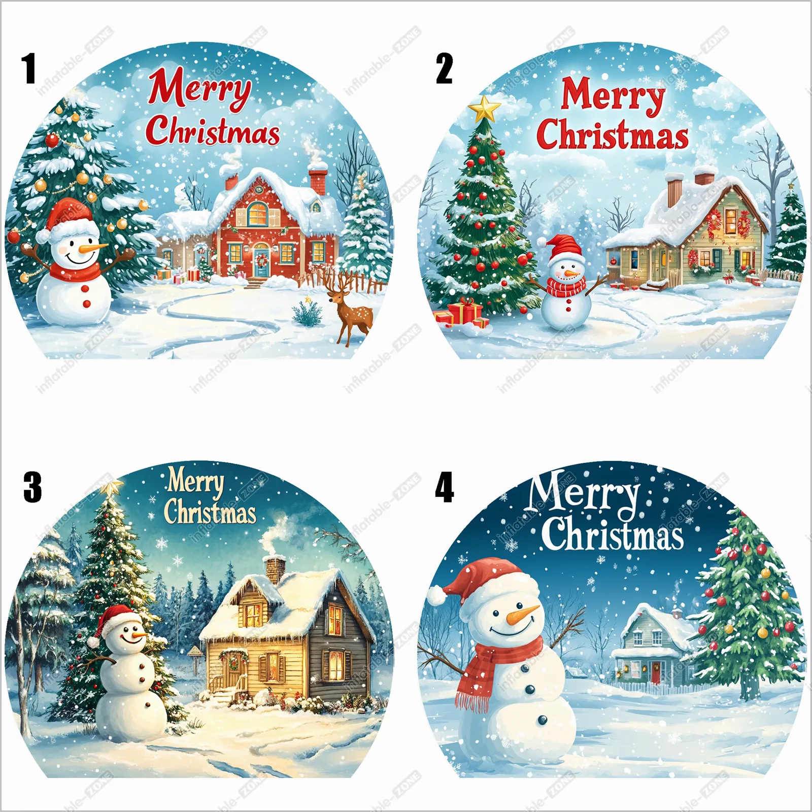 Merry Christmas Snow Globe Inflatable Indoor Park Custom Snow Globe Clear Igloo Tent For Backyard Party