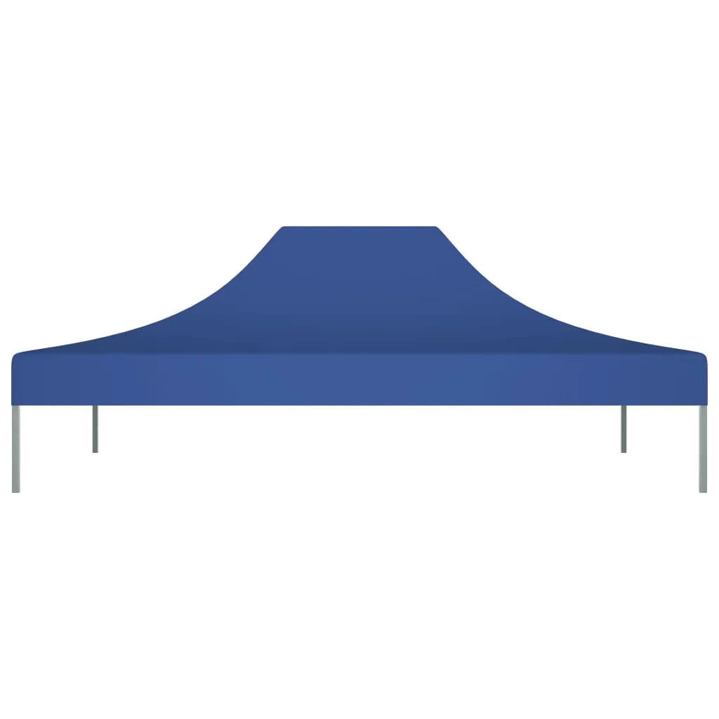 Party Tent Roof 4.5x3 m Blue 270 g/m²
