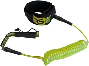 RAVE Sports Stand-Up Paddle Board Leg Leash, 9' Coiled Urethane Stretch Cord, Comfy Adjustable Neoprene Cuff, Stainless Steel Swivel, Easy Release Double Protection Nylon Ring Attaches to SUP