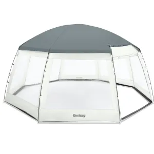 Round Pool Dome, Shelter For Swimming Pool And Hot Tub Spas