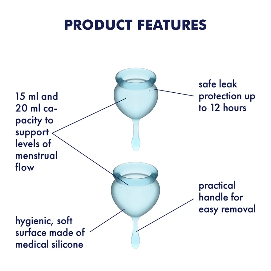 Satisfyer - Feel Good Menstrual Cup Set