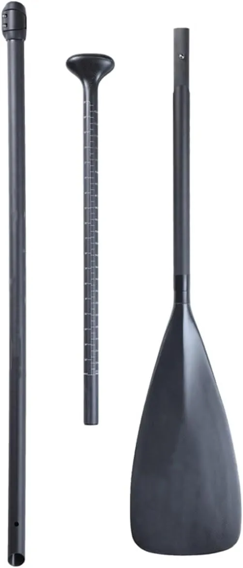 Surfing Accessories 3K Carbon Fiber Pattern Shaft Inflatable Stand Up Ultra Light SUP Paddle Surfing Surfboard Boat Oar Outdoor Recreation