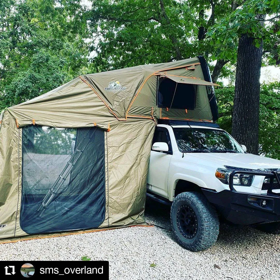 Tuff Stuff ALPHA™ Hard Top Side Open Tent, Black, 4 Person (TS-RTT-CS-BK)