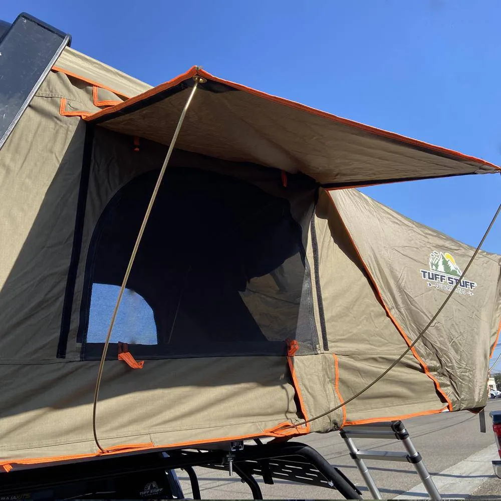 Tuff Stuff ALPHA™ Hard Top Side Open Tent, Black, 4 Person (TS-RTT-CS-BK)