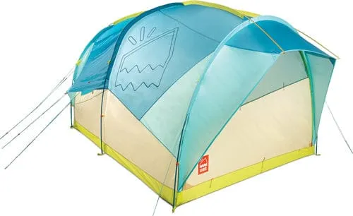 ust House Party 6 Person Tent - Single Wall Construction With Extra-Large Front and Rear Doors
