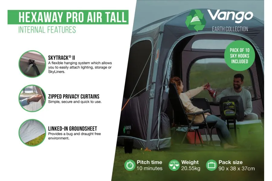 Vango HexAway Pro Air High Drive Away Awning