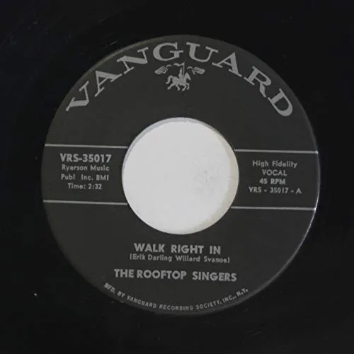 walk right in 45 rpm single